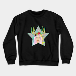 Deer:Horns Crewneck Sweatshirt